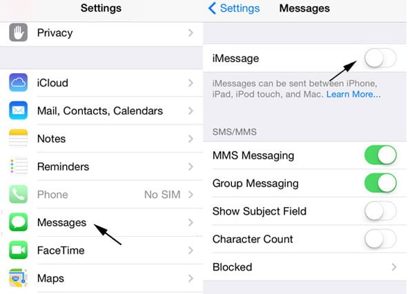 Jak włączyć iMessage na iPhone