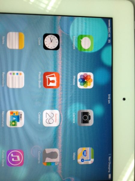 Usterka ekranu LCD iPad